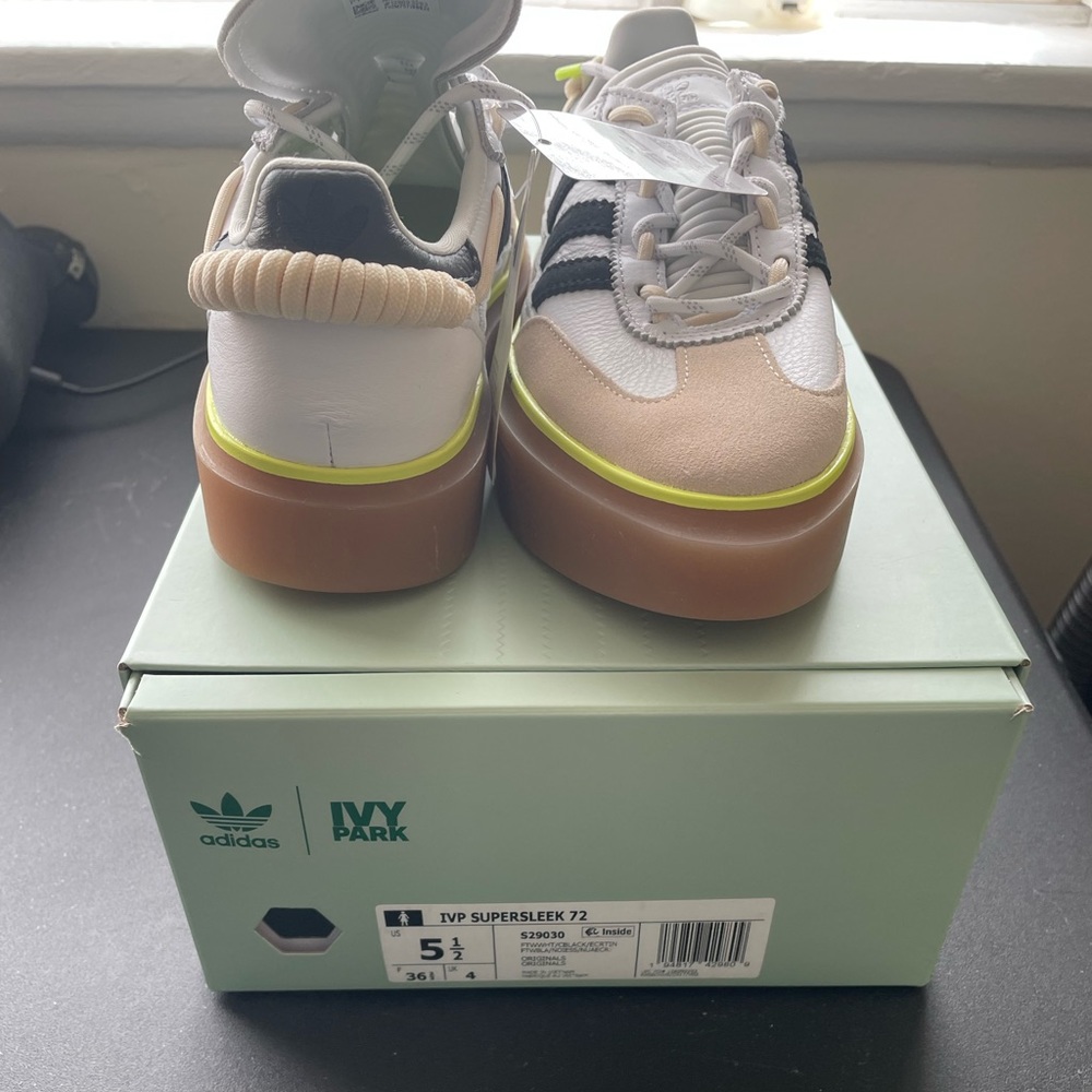 Ivy Park super sleek 72 adidas size 5 1/2 brand new, never worn in box
